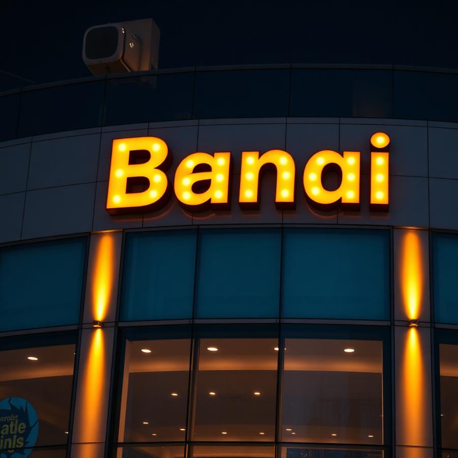 Brand Signage — Illuminated 3D facade signage